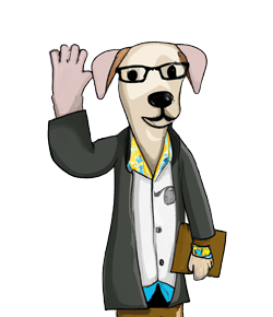 El perro Profesor Ateneo enseña cómo usar el código