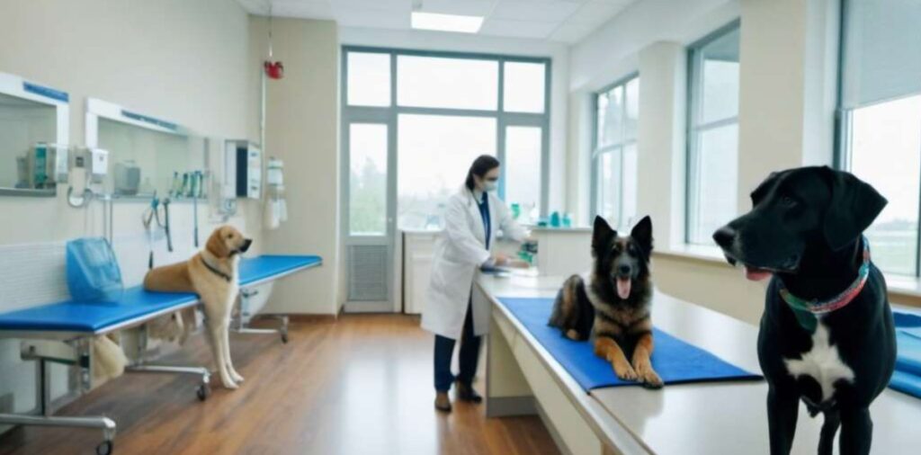 Seguro médico para perros - Consulta con médico